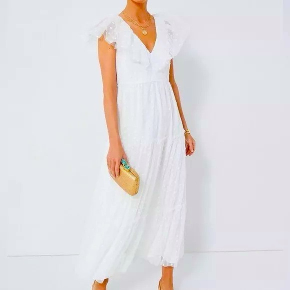 Tuckernuck Blanc Tulle Giselle Gown Size S - NWT